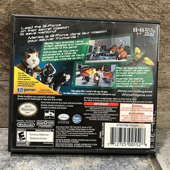 5 for $60 - Disney G-Force for Nintendo DS - Picture 4 of 4